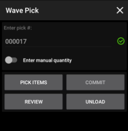 Main Wave Pick Page