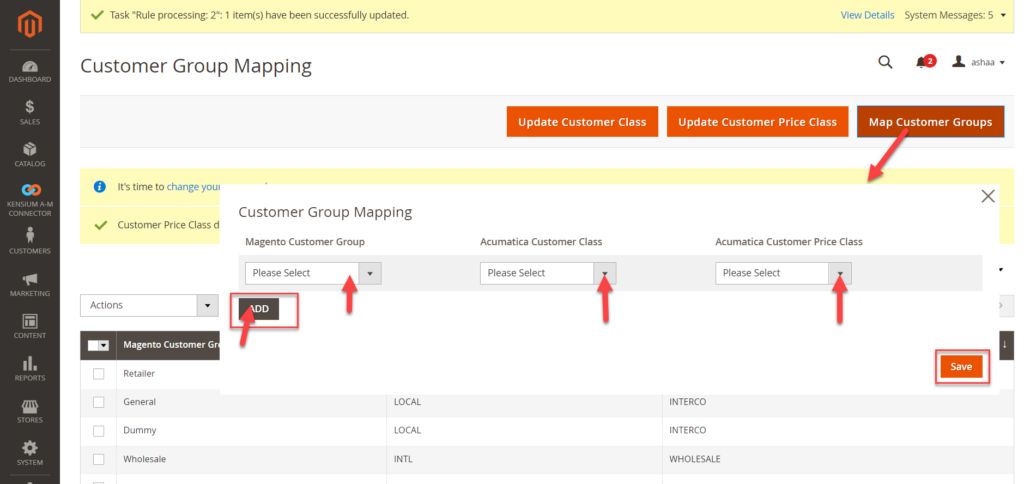 Mapping the Customer Group